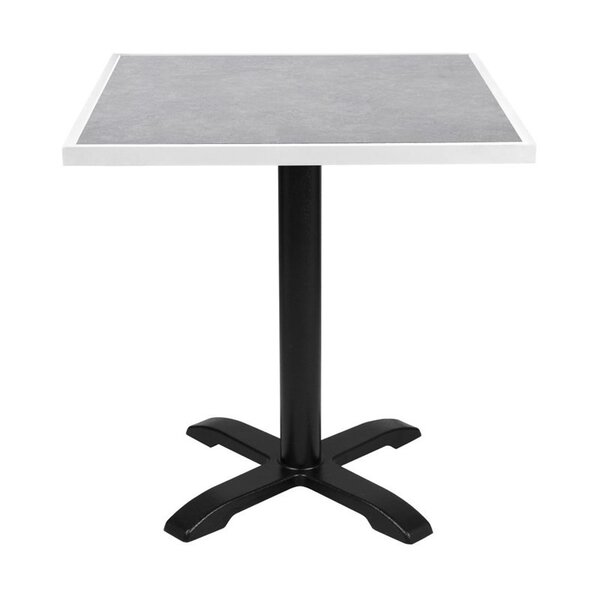 Tafelblad | Lichtgrijs | In-/Outdoor | Voorgeboord | 700x700x38(h)mm