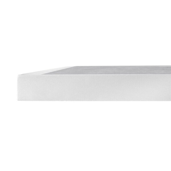 Tafelblad | Lichtgrijs | In-/Outdoor | Voorgeboord | 700x700x38(h)mm