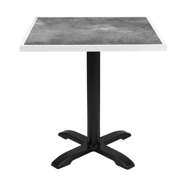 Tafelblad | Steengrijs | In-/Outdoor | Voorgeboord | 700x700x38(h)mm
