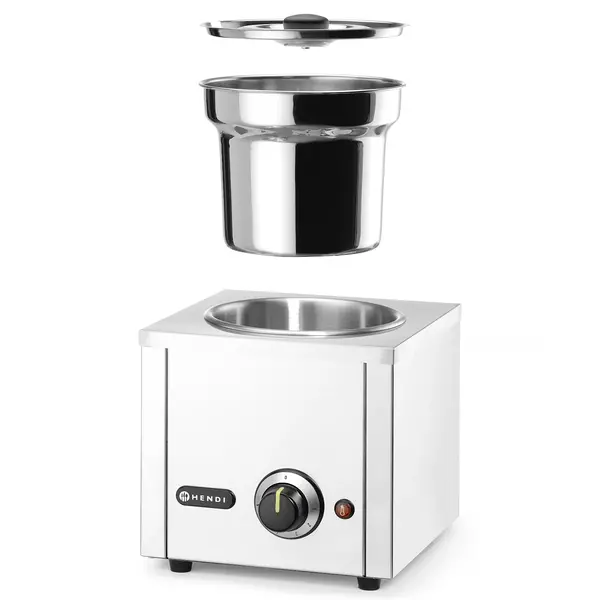 Hotpot Bain-Marie | THERMOSYSTEM | 1x 4L (Ø215mm) | 30°C/85°C | 0.2kW (230V) | 256x312x298(h)mm