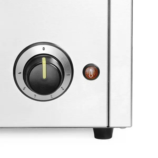 Hotpot Bain-Marie | THERMOSYSTEM | 2x 4L (Ø215mm) | 30°C/85°C | 0.4kW (230V) | 506x312x298(h)mm