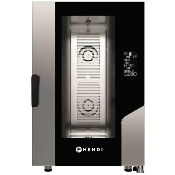 Hetelucht-/Stoomoven | CONTACT | 11 Niveaus (1/1 GN) | Elektrisch | 30°C/270°C | 15.4kW (400V) | Bevochtiging (Automatisch) | Zelfreiniging | Touchscreen | 730x849x1130(h)mm