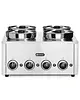 HENDI Hotpot Bain-Marie | THERMOSYSTEM | 4x 4L (Ø215mm) | 30°C/85°C | 0.8kW (230V) | 506x509x298(h)mm 