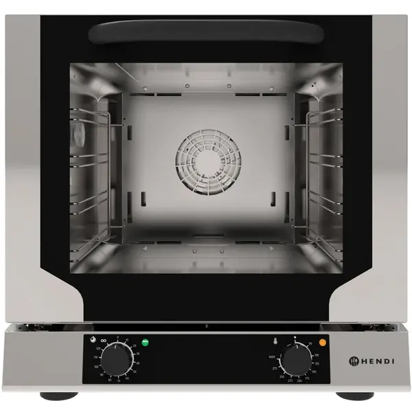 Heteluchtoven | COMPACT | 4 Niveaus (429x345) | Elektrisch | 100°C/260°C | 3.1kW (230V) | 590x709x589(h)mm