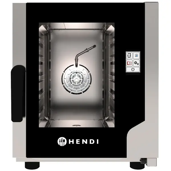 Hetelucht-/Stoomoven | CONTACT  | 5 Niveaus (2/3 GN) | Elektrisch | 30°C/270°C | 3.2kW (230V) | Bevochtiging (Automatisch) | Zelfreiniging | Touchscreen + WiFi | 550x754x662(h)mm