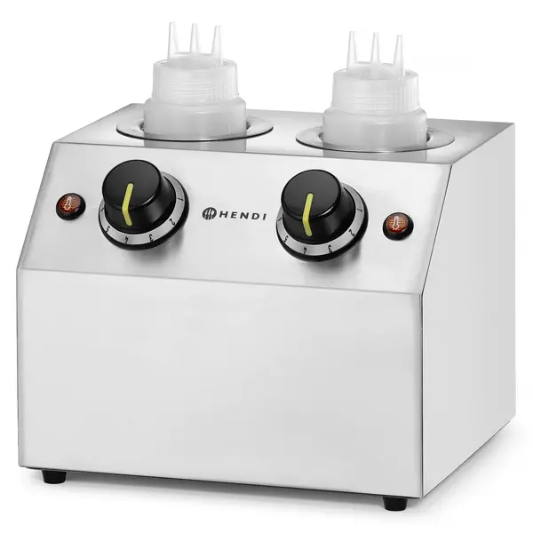 Doseerflesverwarmer | 2x 0.65L | 30°C/65°C | 0.4kW (230V) | 270x223x282(h)mm