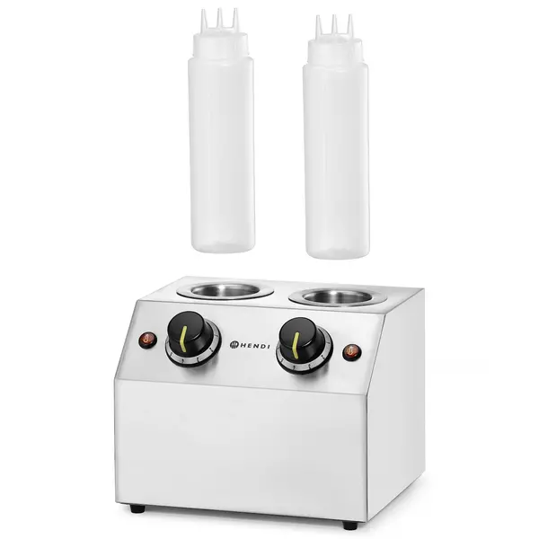 Doseerflesverwarmer | 2x 0.65L | 30°C/65°C | 0.4kW (230V) | 270x223x282(h)mm