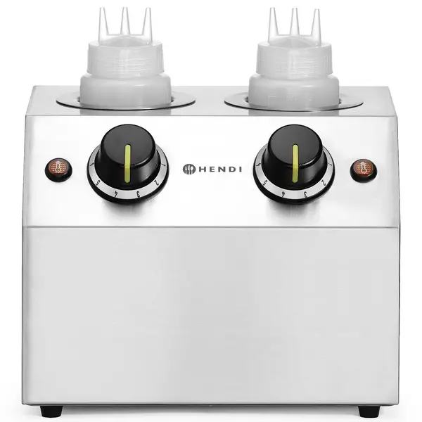 Doseerflesverwarmer | 2x 0.65L | 30°C/65°C | 0.4kW (230V) | 270x223x282(h)mm