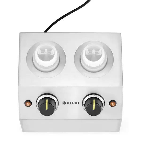 Doseerflesverwarmer | 2x 0.65L | 30°C/65°C | 0.4kW (230V) | 270x223x282(h)mm