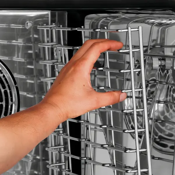Combisteamer | SILVERSTEAM | Elektrisch | 6 Niveaus (1/1 GN) | 50°C/300°C | 6.9kW (400V) | Touchscreen | 525x880x800(h)mm