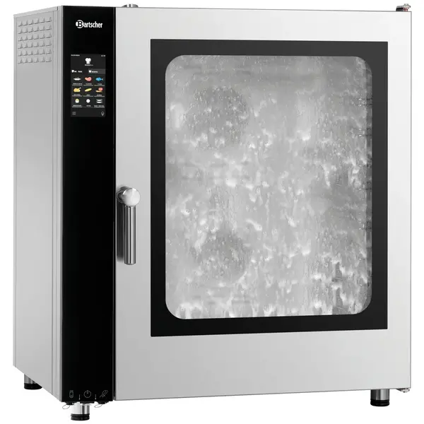 Combisteamer | SILVERSTEAM2 | Elektrisch | 10 Niveaus (1/1 GN) | 50°C/300°C | 17.4kW (400V) | Zelfreiniging | Touchscreen | 905x840x1055(h)mm