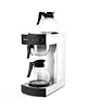 HENDI Koffiezetapparaat | KitchenLine | RVS/Zwart | Enkel | 1.8L | 2 Warmhoudplaten | 1.4kW (230V) | 220x383x465(h)mm 