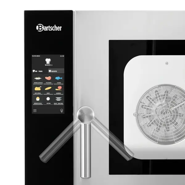 Combisteamer | SILVERSTEAM2 | Elektrisch | 5 Niveaus (2/3 GN) | 50°C/300°C | 3.3kW (230V) | Touchscreen | 635x775x680(h)mm