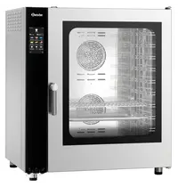 Bartscher Combisteamer | SILVERSTEAM2 | Elektrisch | 10 Niveaus (1/1 GN) | 50°C/300°C | 12.6kW (400V) | Touchscreen | 905x840x1055(h)mm 