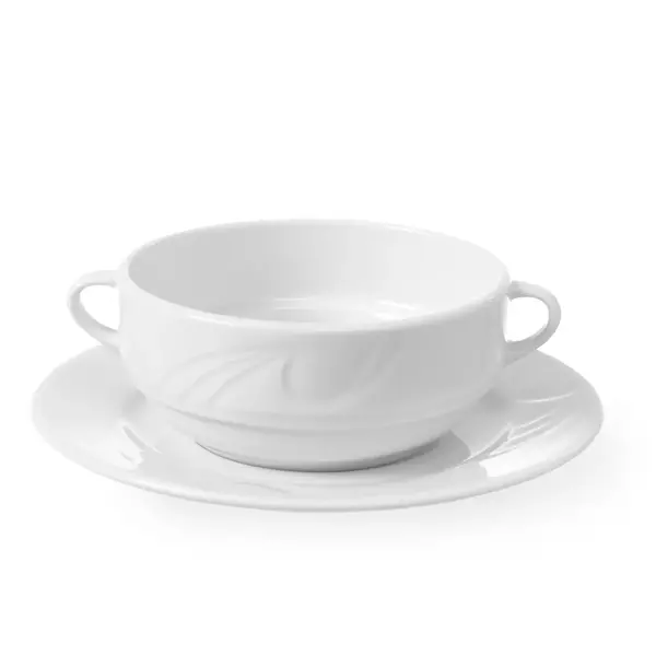 Schotels | KARIZMA | Porselein | Wit | 12 Stuks | Ø180mm