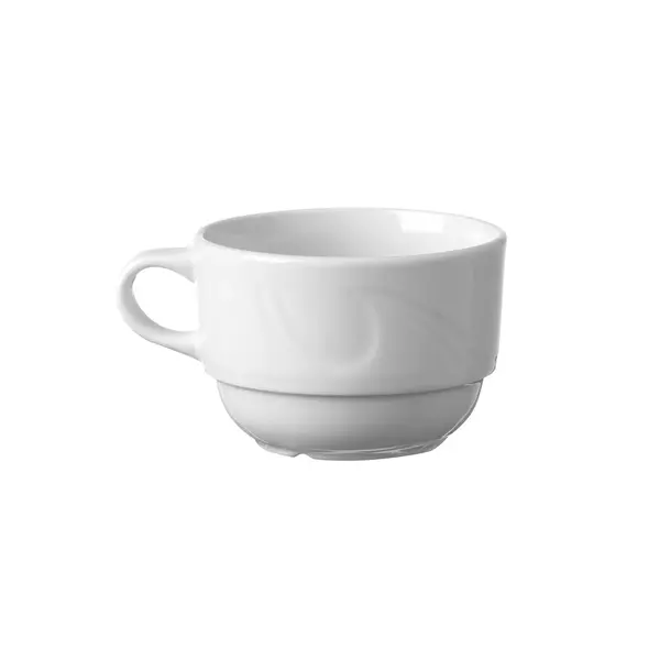 Cappuccinokopjes | KARIZMA | Porselein | Wit | 23cl | 12 Stuks | Ø85mm