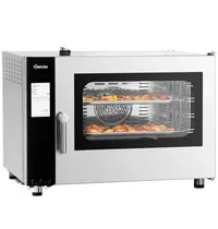 Bartscher Combisteamer | SILVERSTEAM2 | Elektrisch | 5 Niveaus (1/1 GN) | 50°C/300°C | 7.7kW (400V) | Touchscreen | 905x840x680(h)mm 