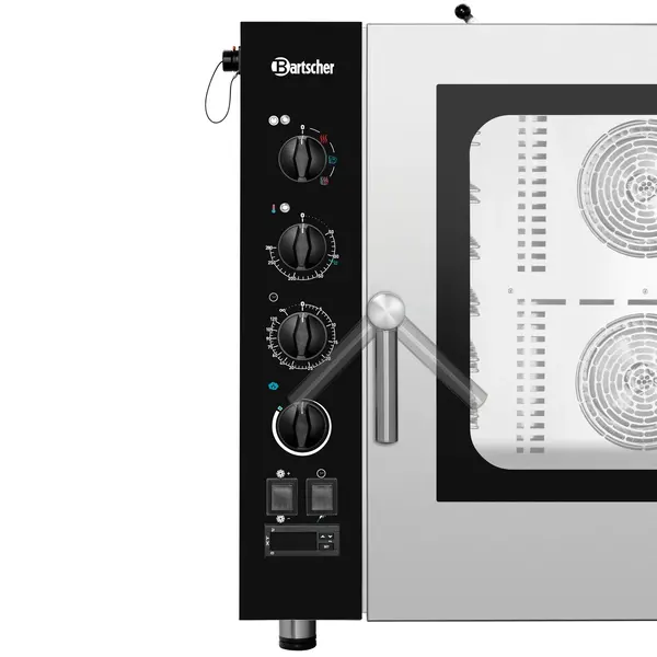 Combisteamer | SILVERSTEAM2 | Elektrisch | 7 Niveaus (1/1 GN) | 50°C/280°C | 9.6kW (400V) | 905x840x860(h)mm