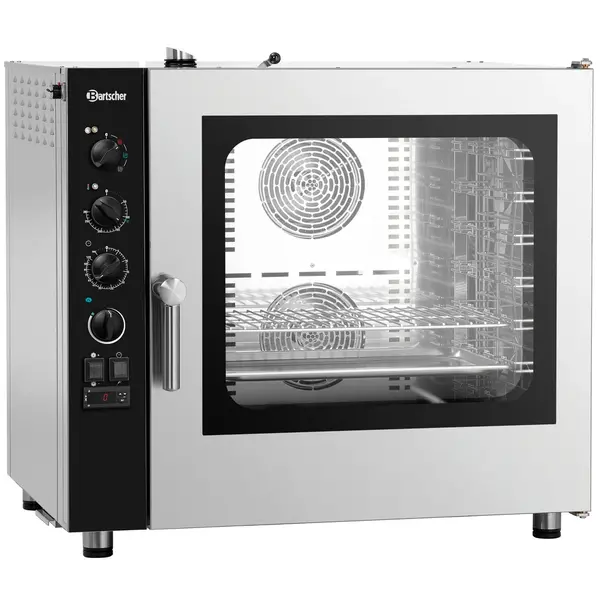 Combisteamer | SILVERSTEAM2 | Elektrisch | 7 Niveaus (1/1 GN) | 50°C/280°C | 9.6kW (400V) | 905x840x860(h)mm