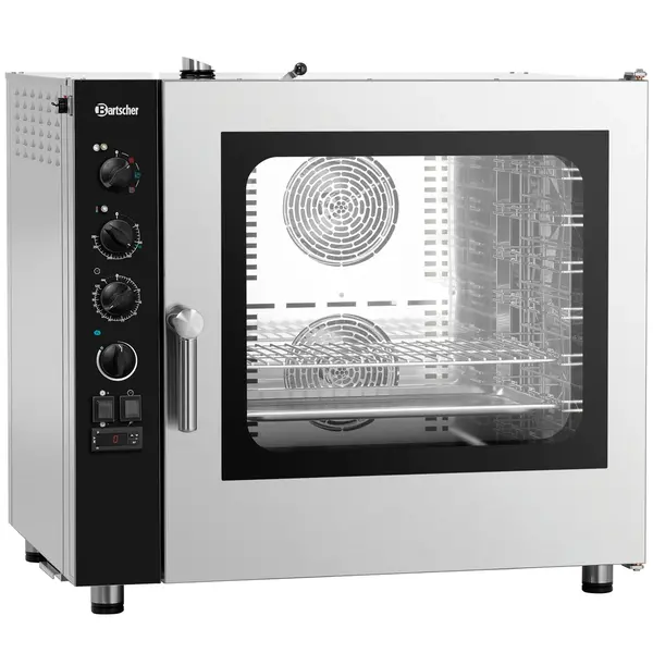 Combisteamer | SILVERSTEAM2 | Elektrisch | 10 Niveaus (1/1 GN) | 50°C/280°C | 12.6kW (400V) | 905x840x1055(h)mm