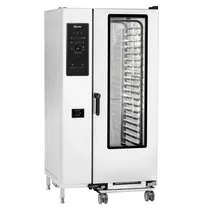 Bartscher Combisteamer | GIGASTEAM | Elektrisch | 20 Niveaus (1/1 GN) | 20°C/300°C | 38.4kW (400V) | Zelfreiniging | 935x1030x1870(h)mm