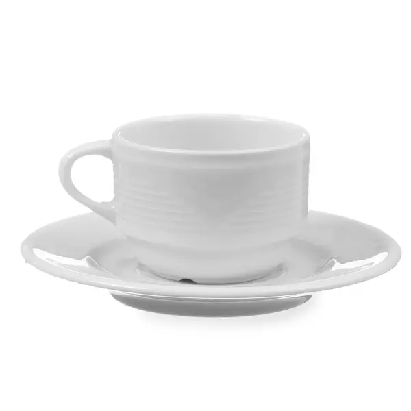 Schotels | SATURN | Porselein | Wit | 12 Stuks | Ø150mm