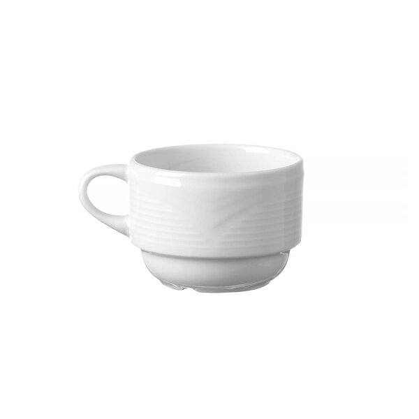 Espressokopjes | SATURN | Porselein | Wit | 9cl | 12 Stuks | Ø63mm