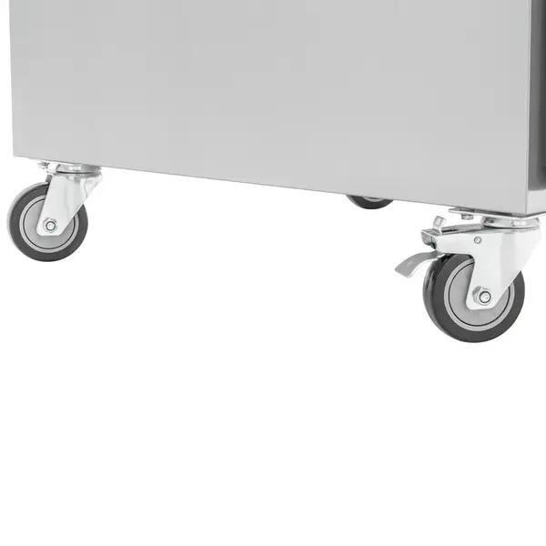 Koelkast | 650L (2/1 GN) | RVS | 0°C/+8°C | Geforceerd | Wielen (Geremd) | 740x835x2050(h)mm