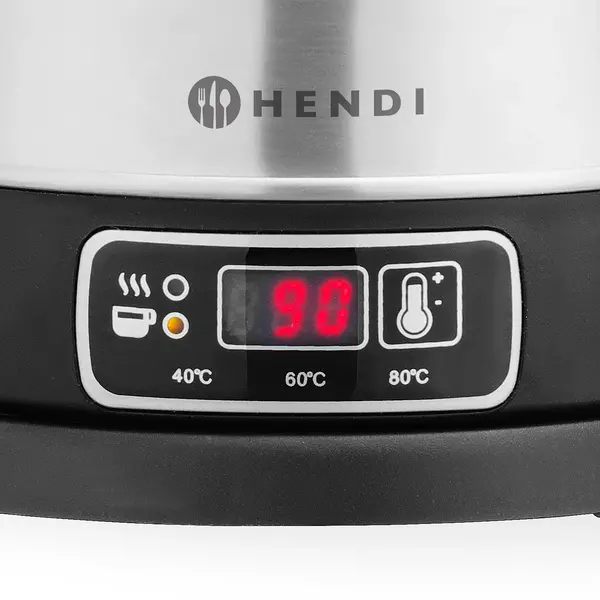 Waterkoker | RVS/Zwart | 1.8L | 40°C/100°C | Afneembare Kan | Touchbediening | 1.8kW (230V) | 230x165x255(h)mm