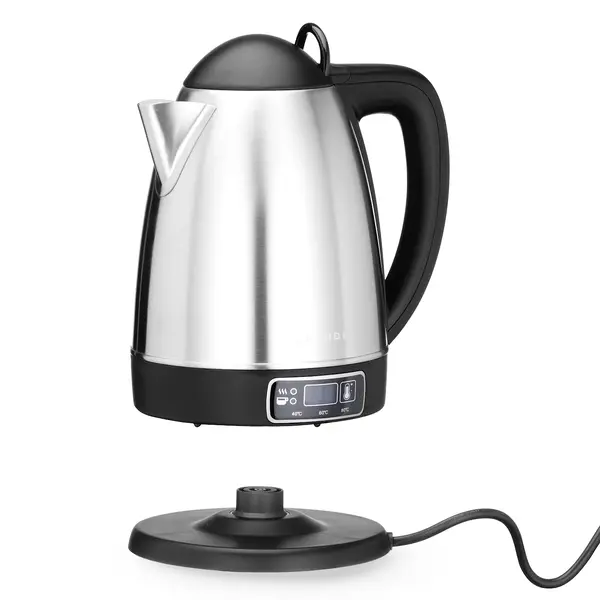 Waterkoker | RVS/Zwart | 1.8L | 40°C/100°C | Afneembare Kan | Touchbediening | 1.8kW (230V) | 230x165x255(h)mm