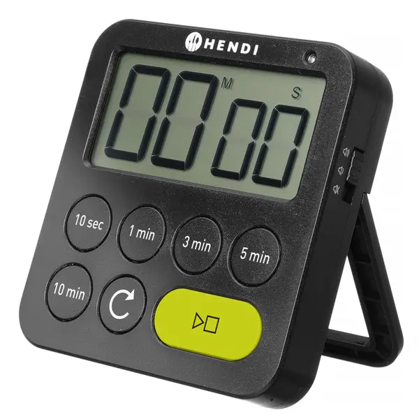 Kookwekker | Digitaal | ≤100 min. | Stopwatchfunctie | 3 Alarmvolumes | 82x88x20(h)mm