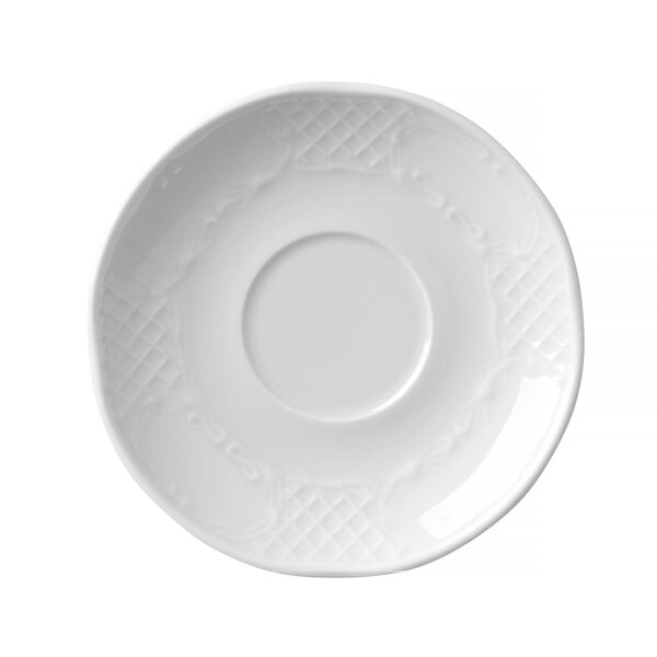 Schotels | FLORA | Porselein | Wit | 12 Stuks | Ø138mm