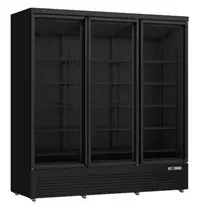 UNNICOOL Koelkast | 1530L | Zwart | 0°C/+10°C | Geforceerd | Draaideuren | Wielen | 1880x710x1997(h)mm 