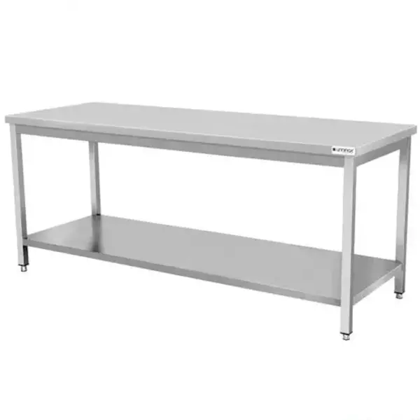 Werktafel | ECO | RVS | Bodemschap | Diepte 700 | Hoogte 850/950 | Breedte 600-2000 | Zelfmontage