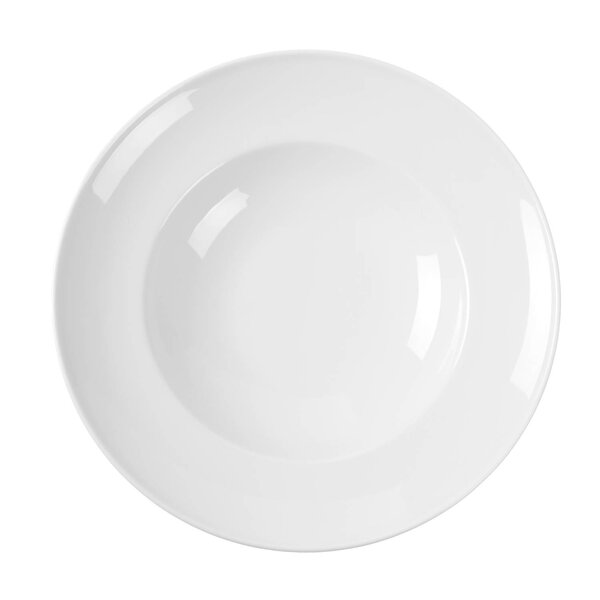 Pastaborden | DELTA | Porselein | Wit | 6 Stuks | Ø300x30(h)mm
