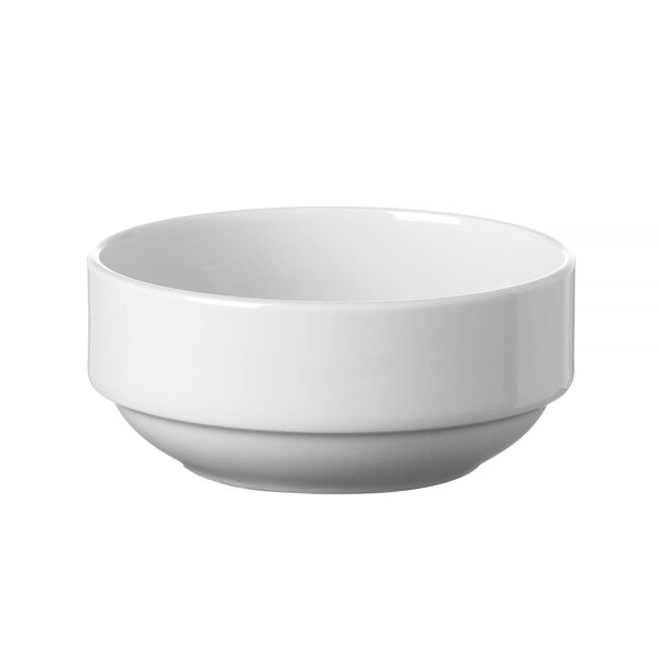 Saladeschalen | DELTA | Porselein | Wit | 38cl | 12 Stuks | Ø120x53(h)mm