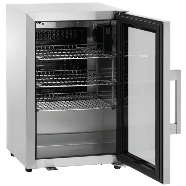 Koelkast | Energiezuinig | 63L | RVS | -1°C/+10°C | Statisch + Ventilator | 430x555x675(h)mm