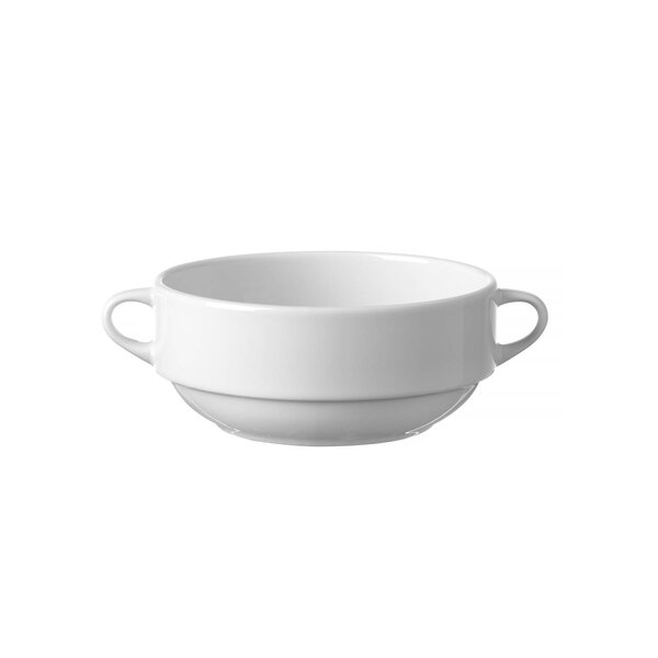 Soepkommen | DELTA | Porselein | Wit | 34cl | 12 Stuks | Ø160x50(h)mm
