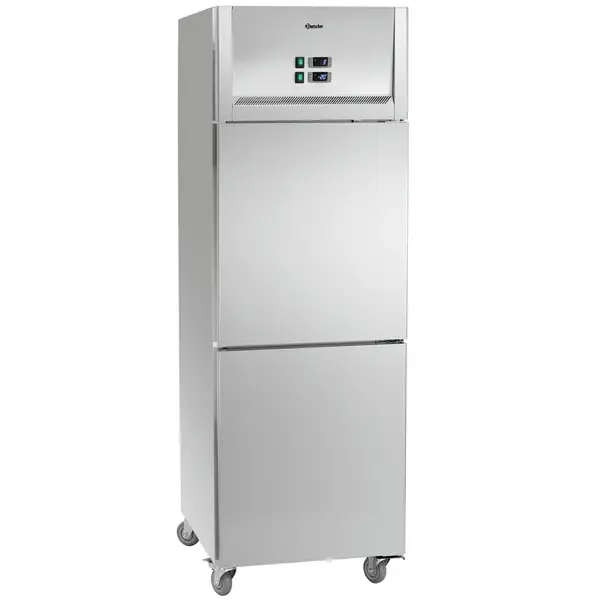 Koel-/Vrieskast | 484L (2/1 GN) | RVS | -18°C/-22°C & 0°C/+10°C | Geforceerd | Wielen (Geremd) | 645x840x2008(h)mm