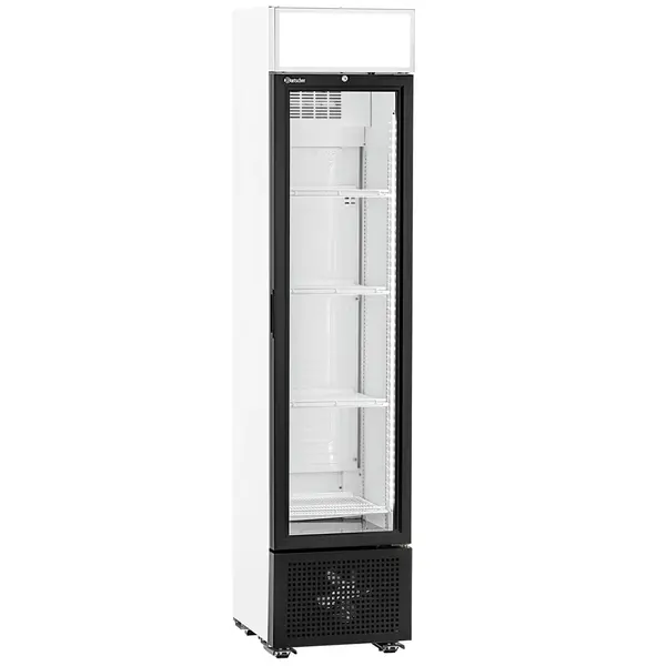 Koelkast | 232L | Zwart | +1°C/+9°C | Statisch + Ventilator | Wielen (Geremd) | 450x530x2030(h)mm