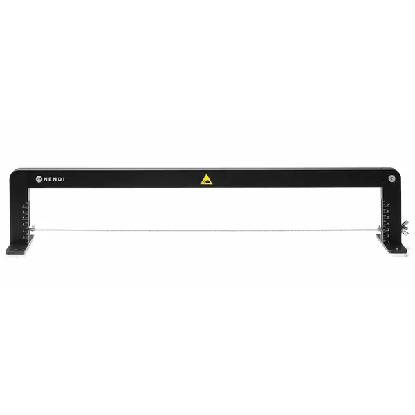 Taartzaag | Aluminium/RVS | EN600x400 | Snijdikte 10-60mm | 620x120x130(h)mm