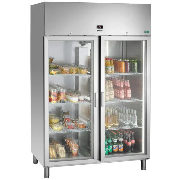 Koelkast | 1400L (2/1 GN) | RVS | -2°C/+8°C | Geforceerd | 1320x835x2040(h)mm