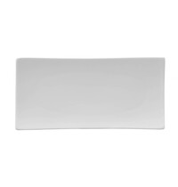 HENDI Borden | Porselein | Wit | 6 Stuks | 218x105x23(h)mm 