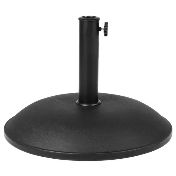 Parasolvoet | Beton | Voetgewicht 20kg | Parasolpaal Ø38/48mm | Ø409x378(h)mm