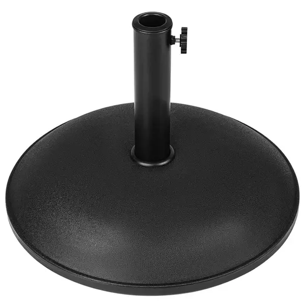 Parasolvoet | Beton | Voetgewicht 20kg | Parasolpaal Ø38/48mm | Ø409x378(h)mm