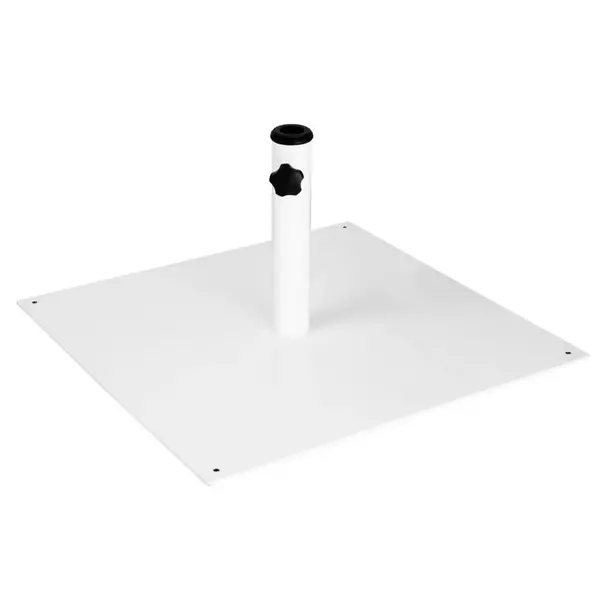 Parasolvoet | Staal | Voetgewicht 18kg | Parasolpaal Ø38/48mm | 628x628mm