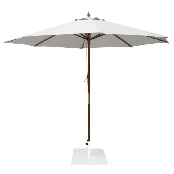 Parasolvoet | Staal | Voetgewicht 18kg | Parasolpaal Ø38/48mm | 628x628mm