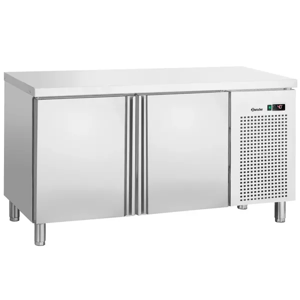 Koelwerkbank | 280L | 2 Deuren (1/1 GN) | 0°C/+10°C | Geforceerd | 1342x700x850(h)mm