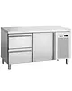 Bartscher Koelwerkbank | 280L | 1 Deur + 2 Laden (1/1 GN) | 0°C/+10°C | Geforceerd | 1342x700x850(h)mm 