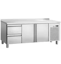 Bartscher Koelwerkbank | 420L | 2 Deuren + 2 Laden (1/1 GN) | 0°C/+10°C | Geforceerd | Achteropstand | 1792x700x850/900(h)mm